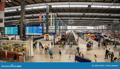 Munich Central Train Station in the City Center - MUNICH, GERMANY - JUNE 03, 2021 - CITY of ...