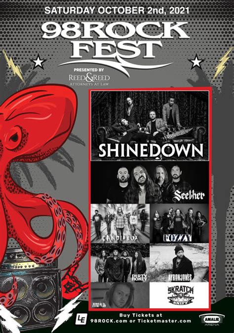 Tampa’s 98 ROCKFEST announces lineup for October 2021 festival – Rock ...