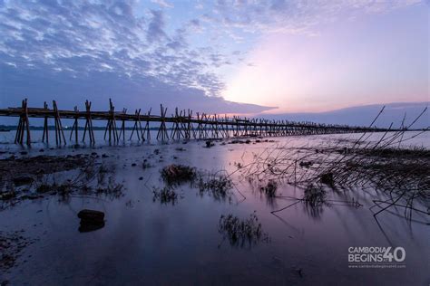 Bamboo Bridge - Cambodia Begins at 40