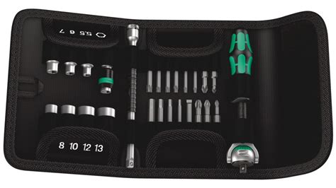 05051045001 | Wera 26-Piece Metric 1/4 in Standard Socket/Bit Set with Ratchet, 6 point; Hex Bit ...