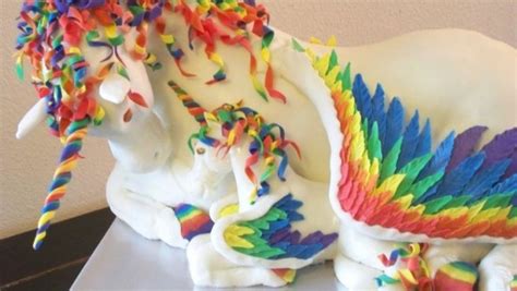 Rainbow Unicorn Pegasus Cake | The Mary Sue