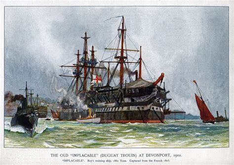 HMS Implacable - The Ship That Served In The Battle Of Trafalgar And WWII