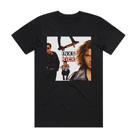 INXS Kick Album Cover T-Shirt Black – ALBUM COVER T-SHIRTS