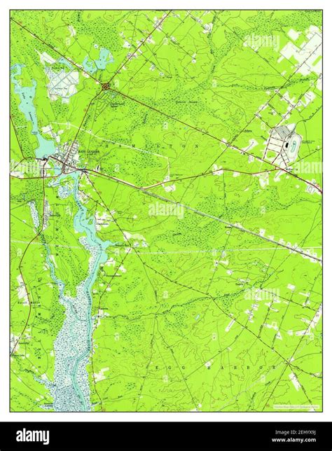 Mays landing map Cut Out Stock Images & Pictures - Alamy