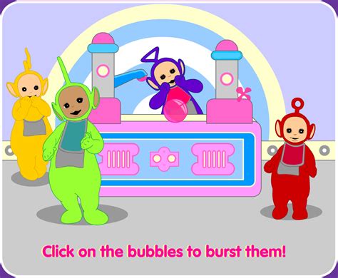 Teletubbies: Tubby Custard Bubbles - Play Online on Flash Museum 🕹️