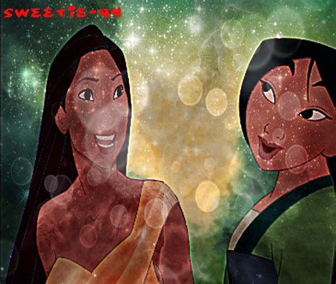 Pocahontas & Mulan - disney crossover Photo (34969064) - Fanpop