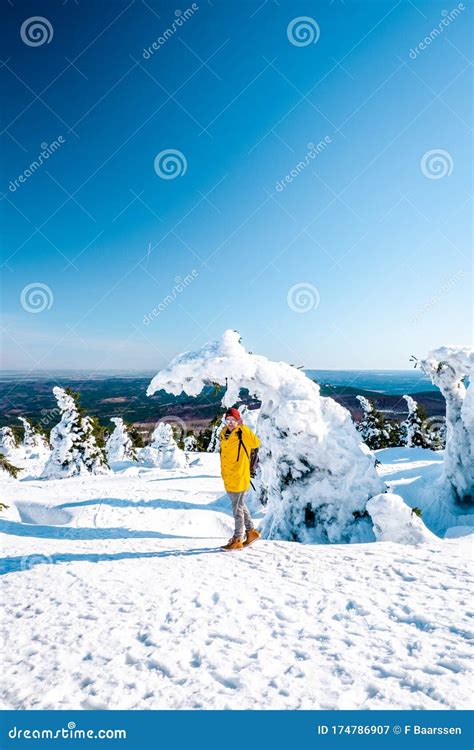 Harz National Park Germany, Historic Steam Train in the Winter, Drei Annen Hohe, Germany,Steam ...