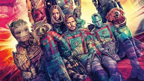 Guardians of the Galaxy Vol 3 Movie Poster 5K