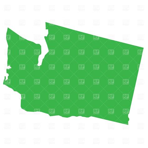 Washington State Outline Vector at GetDrawings | Free download