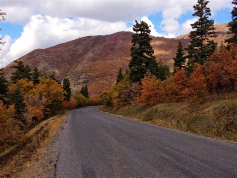 Fall Day on Mount Nebo Scenic Byway...