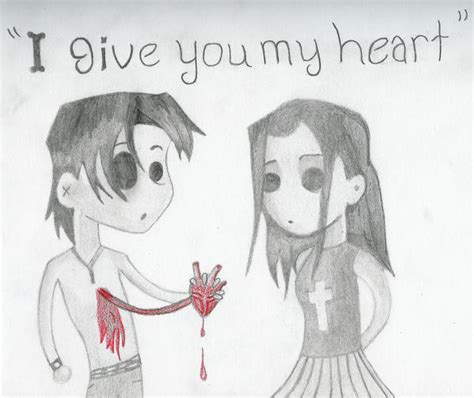 I give you my heart. by CupCakeMonsterCrafts on DeviantArt