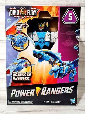 POWER RANGERS DINO Fury Ptera Freeze Zord Link Megazord New In Box £49.27 - PicClick UK