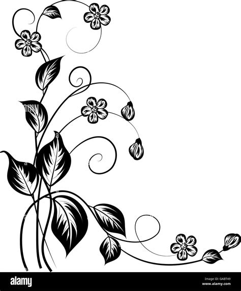 Simple Black And White Background Design