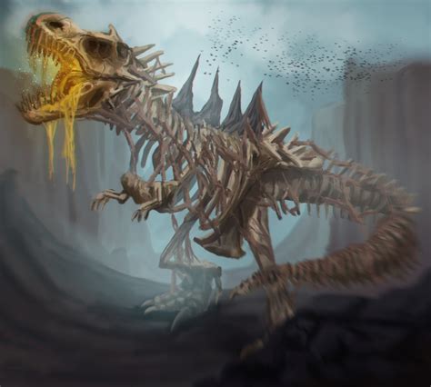 ArtStation - T-rex skeleton