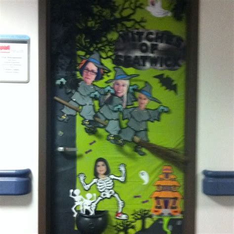 Nightmare Before Christmas Halloween Office Door Decor