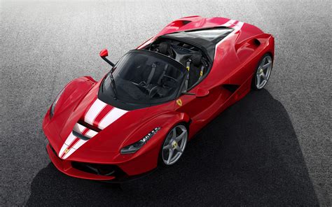 Download wallpaper 1920x1200 red convertible, ferrari laferrari aperta, supercar, 16:10 ...