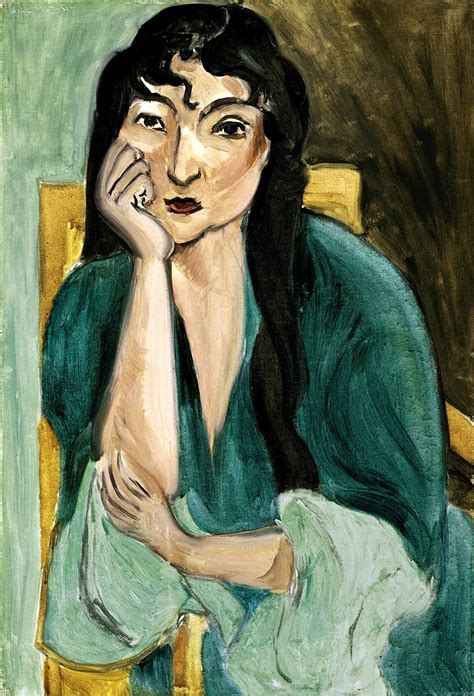 Meditation — Portrait of Laurette by Henri Matisse