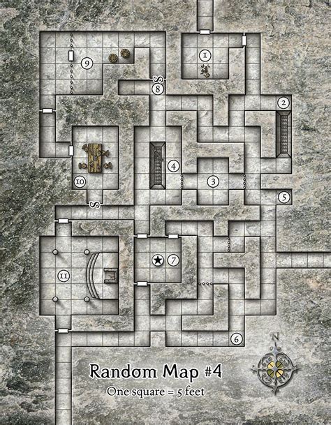 Dungeons And Dragons Printable Maps