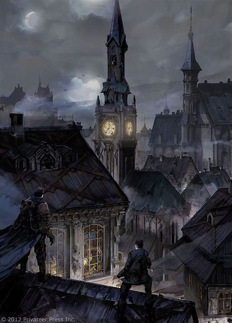 Merywyn | Steampunk city, Fantasy artwork, Fantasy city