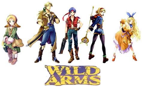 Wild Arms Characters by CatCamellia on DeviantArt