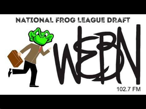 WEBN National Frog League Draft - YouTube