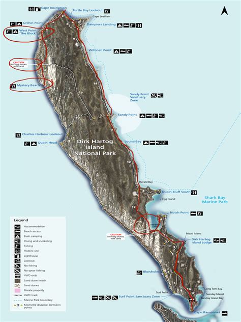 Dirk Hartog Island Map | PDF