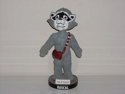 RASCAL Quad City River Bandits Mascot Bobble Head 2019 Star Wars ...