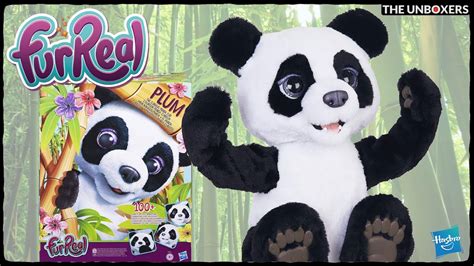 Introducing Plum, The FurReal Curious Panda Bear - YouTube