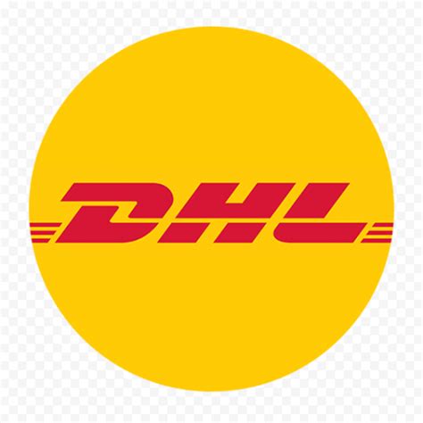 Download Round DHL EXPRESS Delivery Logo Icon PNG | Citypng