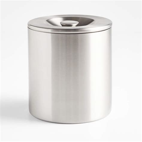 Large Stainless Steel Canister + Reviews | Crate & Barrel Canada