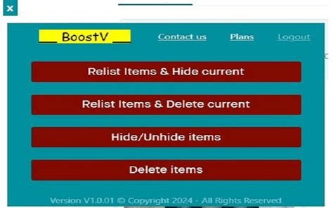 BoostV: bot for Vinted to relist لنظام Google Chrome - الامتداد تنزيل