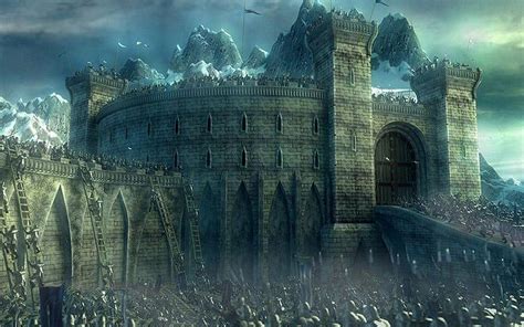 Helms Deep Wallpaper ~ Elves Lotr Helmsdeep | Istrisist