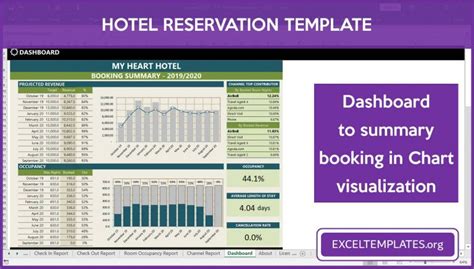 Hotel Reservation Template » EXCELTEMPLATES.org