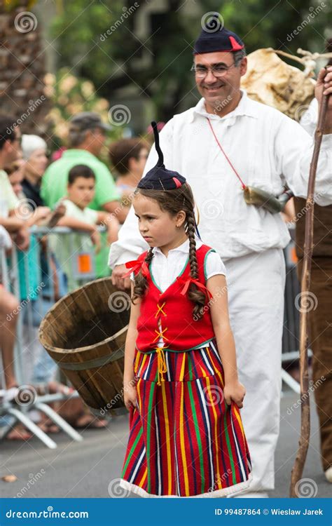 Madeira Wine Festival in Funchal Editorial Stock Image - Image of crawler, group: 99487864