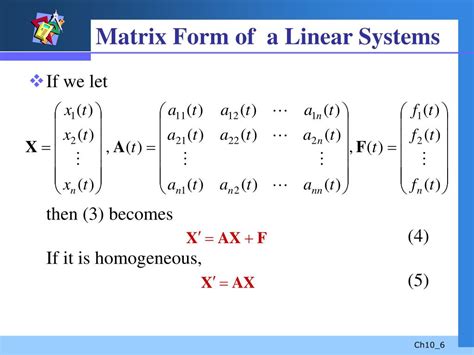 PPT - Systems of Linear Differential Equations PowerPoint Presentation - ID:5921283