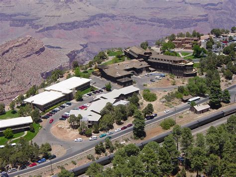 D0727 Grand Canyon_Aerial of South Rim Historic District | Flickr