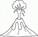 Printable Volcano Coloring Pages  Home sketch template