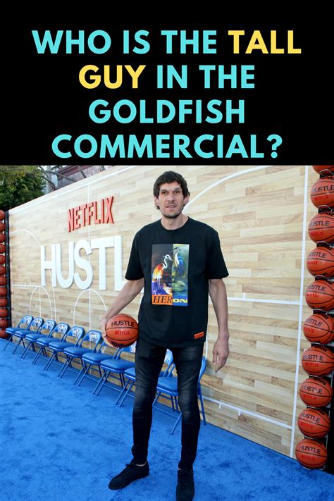 Who is the really tall guy in the Goldfish commercial? in 2023 | Tall ...