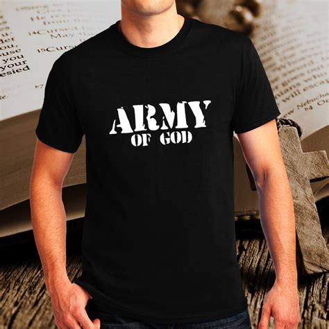 Bible Verse Army of God Statement Tshirt for Men 06 | Lazada PH