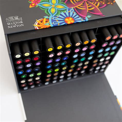 Winsor & Newton Promarker Set 96 Extended Collection – Splendith