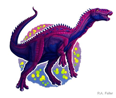 "Bactrosaurus (without text) " by R.A. Faller | Redbubble