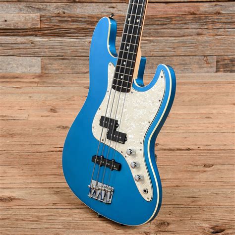 Fender Aerodyne Jazz Bass Lake Placid Blue 2014 – Chicago Music Exchange