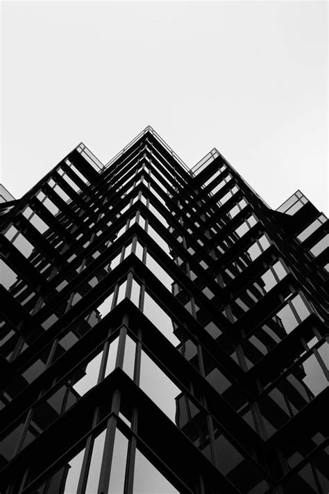 Free stock photo of black-and-white, building, glass, architecture Line Photography, Building ...