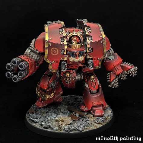 Blood Angels Leviathan Dreadnought : r/Warhammer40k