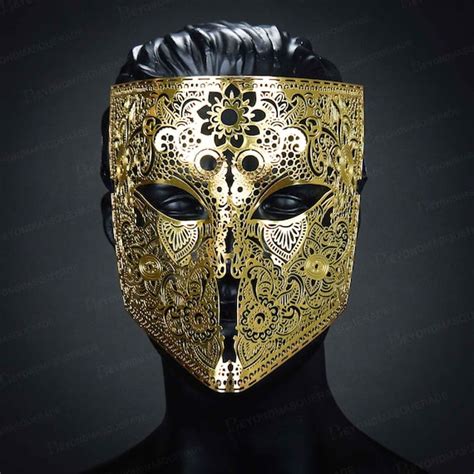 Gold Masquerade Masks Women Men for Masquerade Ball Mask - Etsy