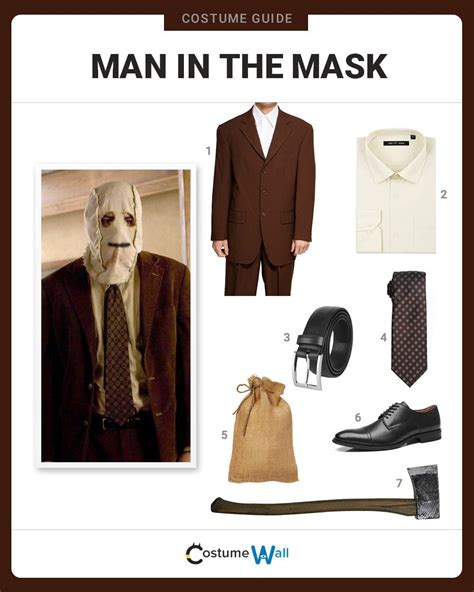 Dress Like Man in the Mask Costume | Halloween and Cosplay Guides