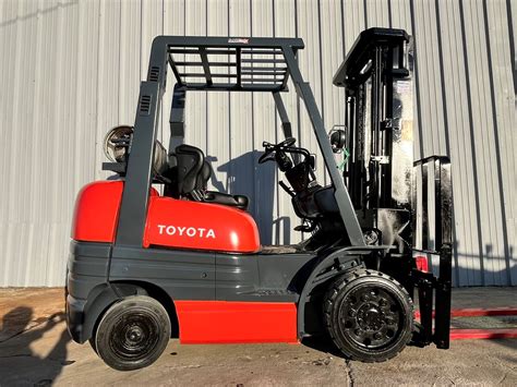 *TOYOTA 42-6FGCU25 CUSHION TIRE 5000LB FORKLIFT WITH TRACTION DRIVE ...