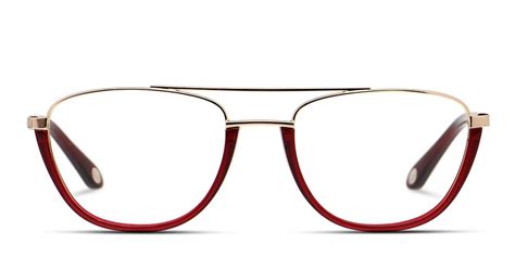 Ottoto Stefano Gold/Wine Prescription Eyeglasses