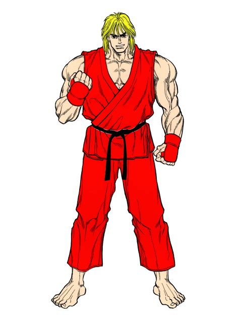 Ken Character Images | Images | Street Fighter II | Museum | Capcom Town