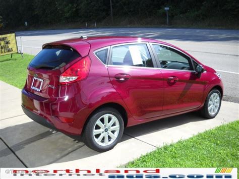 2011 Bright Magenta Metallic Ford Fiesta SE Hatchback #33548536 Photo #6 | GTCarLot.com - Car ...